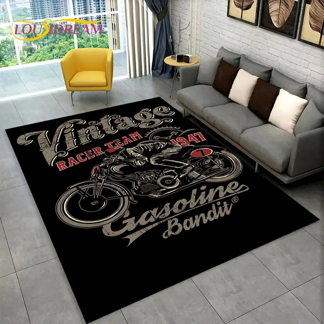 Stylový koberec s motorkou do obývacího pokoje - 15, 60x90cm