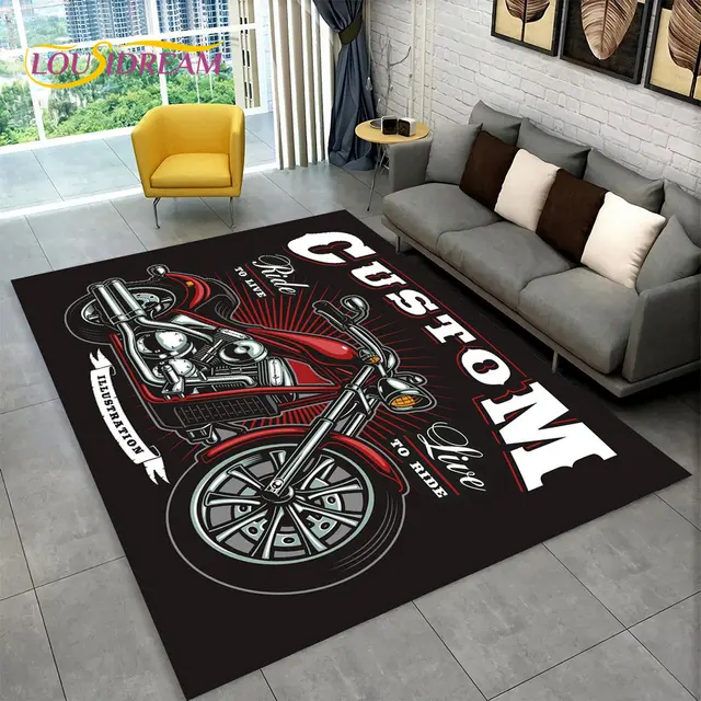 Stylový koberec s motorkou do obývacího pokoje - 23, 200x160cm