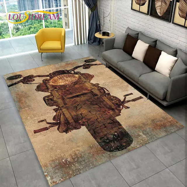 Stylový koberec s motorkou do obývacího pokoje - 5, 80x120cm