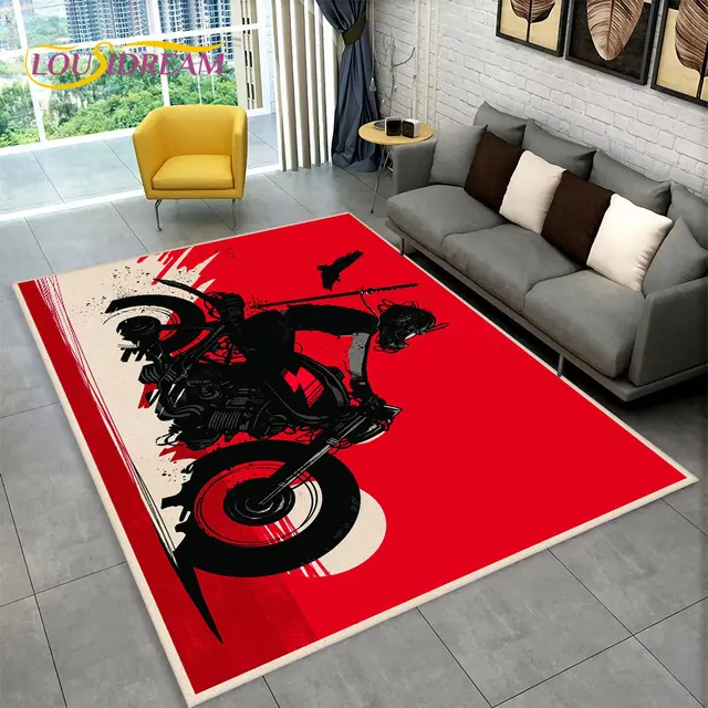 Stylový koberec s motorkou do obývacího pokoje - 6, 60x90cm