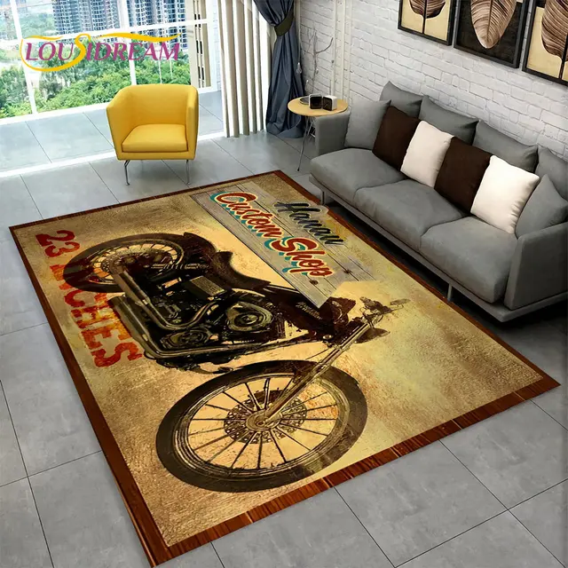 Stylový koberec s motorkou do obývacího pokoje - 7, 200x160cm