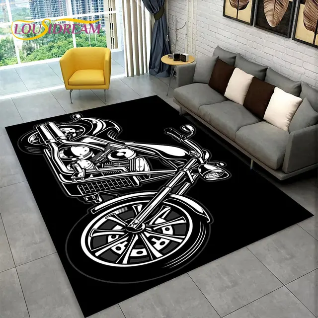 Stylový koberec s motorkou do obývacího pokoje - 10, 120x160cm