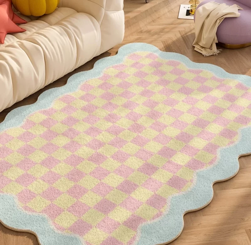 Vzorovaný koberec do dětského pokoje