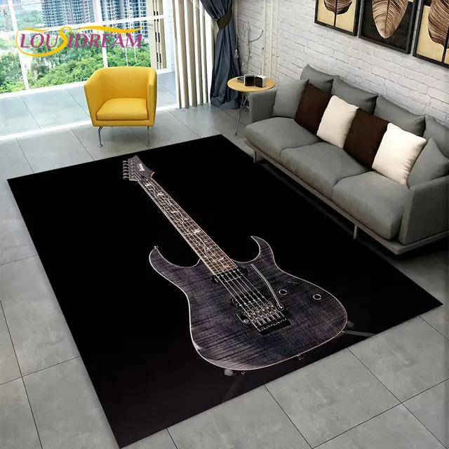 Koberec s motivem kytar - 23, 100x120cm