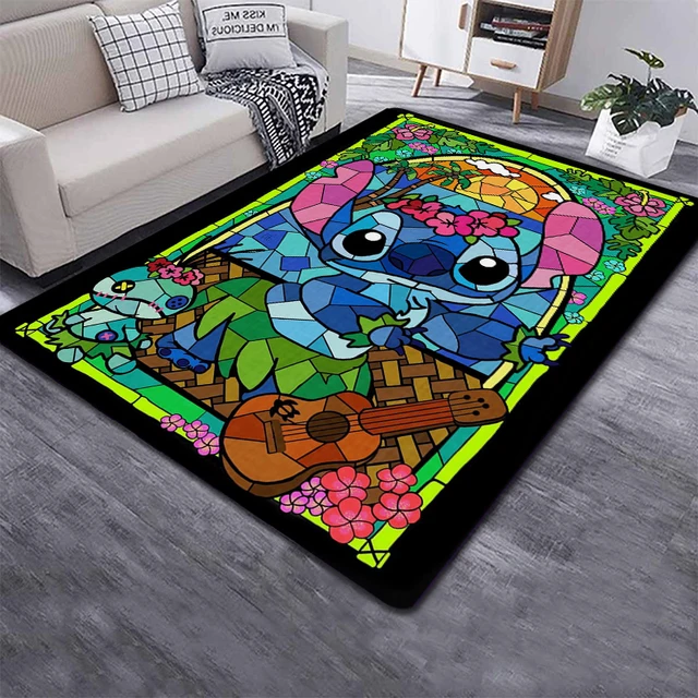 Měkký dětský koberec s motivem Stitch - 6, 100x120cm