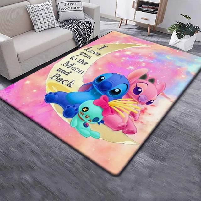 Měkký dětský koberec s motivem Stitch - 7, 80x120cm