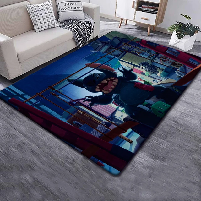 Měkký dětský koberec s motivem Stitch - 14, 100x120cm