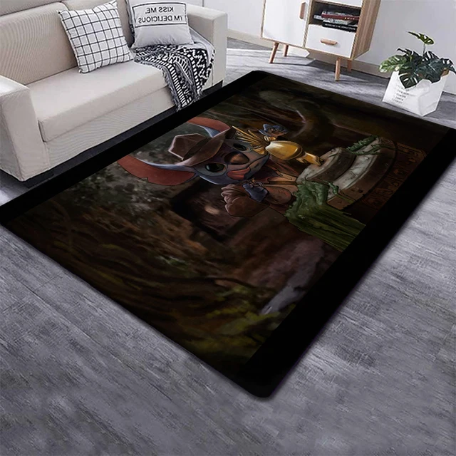 Měkký dětský koberec s motivem Stitch - 21, 100x120cm