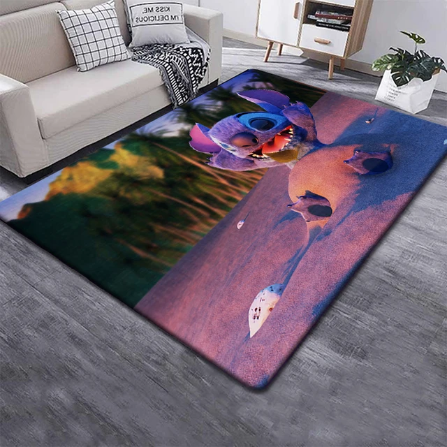 Měkký dětský koberec s motivem Stitch - 1, 80x120cm