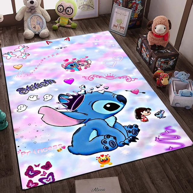 Velký koberec s motivem Lilo a Stitch - styl H, 150 x 200 cm
