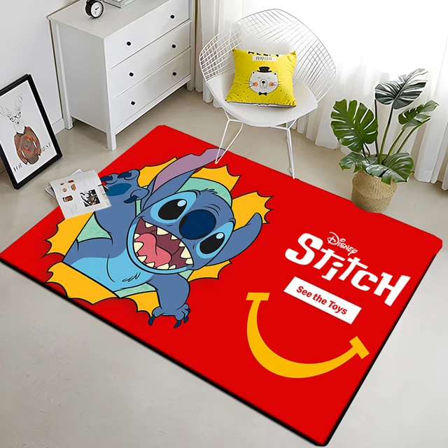 Velký koberec s motivem Lilo a Stitch - Styl J, 80 x 140 cm