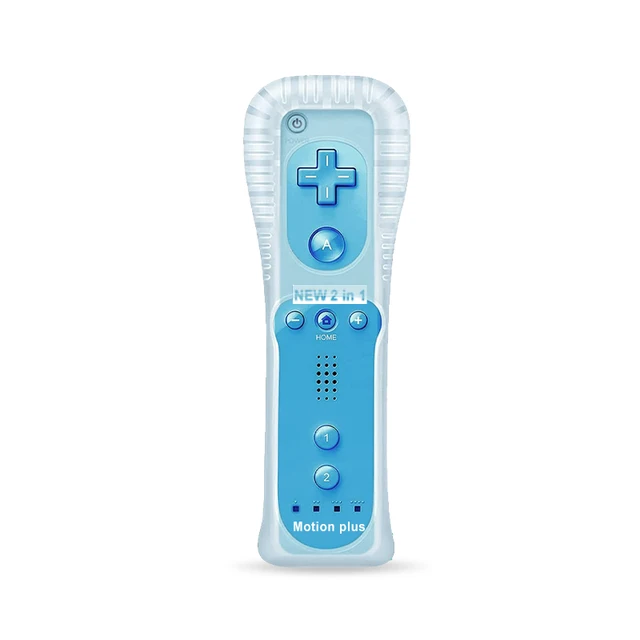 Wii ovladač + Nunchuck na Wii - Modrá 2
