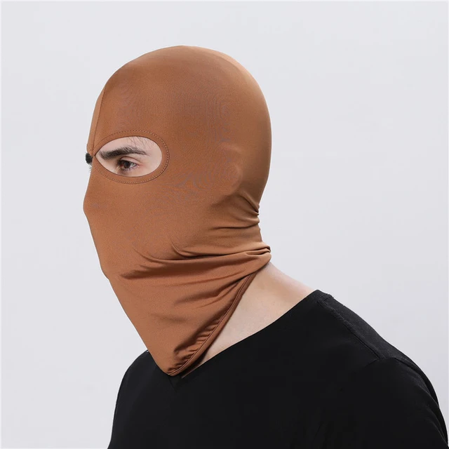 Sportovní cyklistická maska pod helmu - Khaki