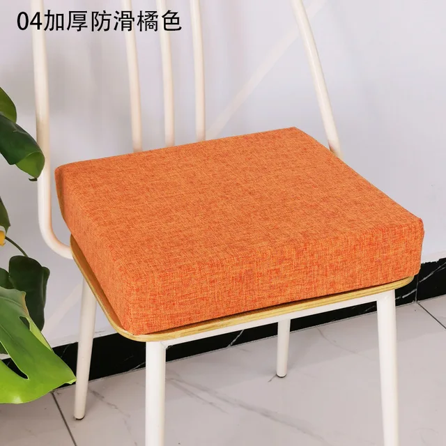 Ergonomický pěnový sedák - Oranžová, 45x45x5cm
