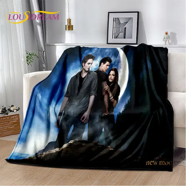 Měkká deka | přehoz na postel s motivem Twilight - 12, 75 x 90 cm