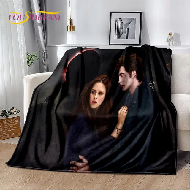 Měkká deka | přehoz na postel s motivem Twilight - 13, 75 x 90 cm