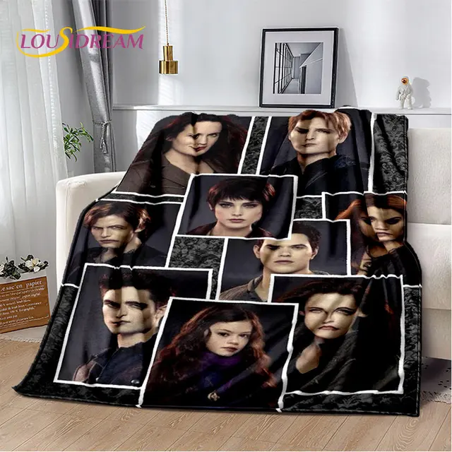 Měkká deka | přehoz na postel s motivem Twilight - 17, 75 x 90 cm