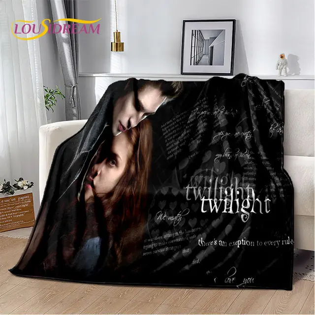 Měkká deka | přehoz na postel s motivem Twilight - 19, 75 x 90 cm