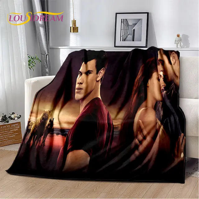 Měkká deka | přehoz na postel s motivem Twilight - 24, 75 x 90 cm