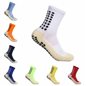 Protiskluzové sportovní ponožky pro fotbal a jógu