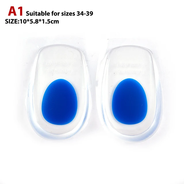 silikonové vložky do bot pro úlevu od bolesti paty - A1