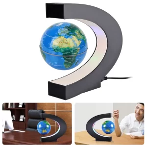 Magnetický levitující globus | LED dekorace