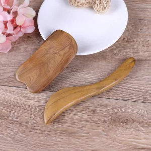 Relaxační masážní deska sandalového dřeva guasha