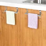 Nástěnný držák na ručníky do kuchyně a koupelny