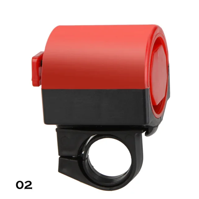 Hlasitý zvonek na kolo - elektrický zvonek - červený
