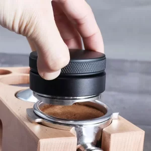 Nerezový tamper na kávu s nastavitelnou základnou