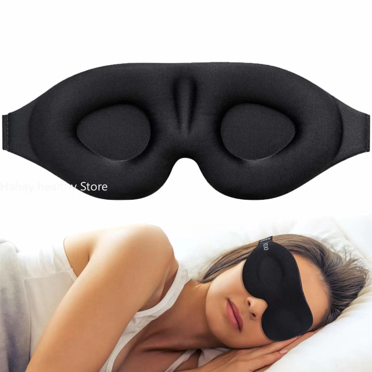 3d spací maska unisex blokuje světlo