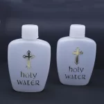 Přenosná láhev svaté vody s křížem | 60ml