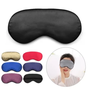Hedvábná spací maska na oči pro relaxaci | Maska na spaní