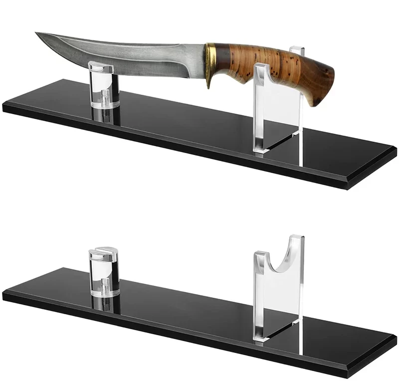 Dřevěný stojan na nože s elegantním designem