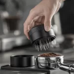 Nerezová ocel espresso distribuční nástroj na kávu | jehlový odstraňovač hrudek v kávě