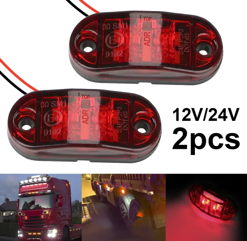 LED světla pro přívěsy a karavany 12V/24V