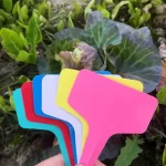 Barevné PVC štítky pro označení rostlin, 60ks | rozlišovače na zahradu