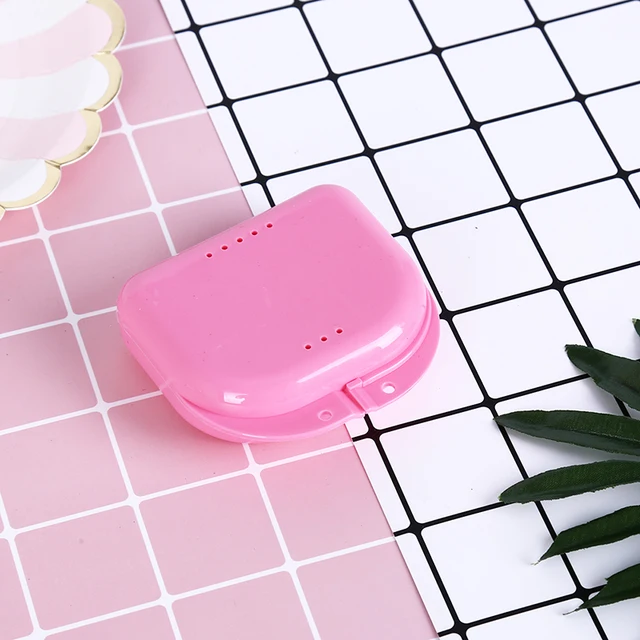 mini box pro dentální hygienu a úložný kontejner - Pink
