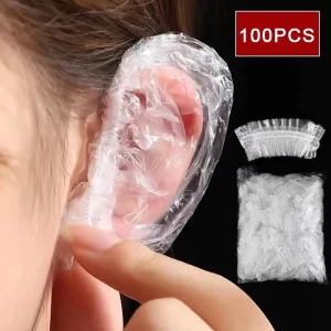 Jednorázové ochranné kryty na uši pro kadeřníky, 100ks