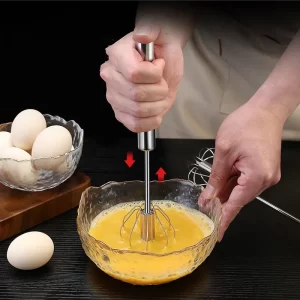 Nerezový ruční šlehač vajec | metlička do kuchyně