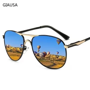 Luxusní pilotní polarizační sluneční brýle UV400