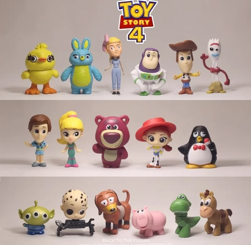 Toy Story mini figurky Woody a Buzz Lightyear