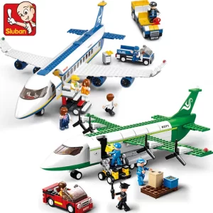City Airport Airbus stavební kostky pro děti | styl lego