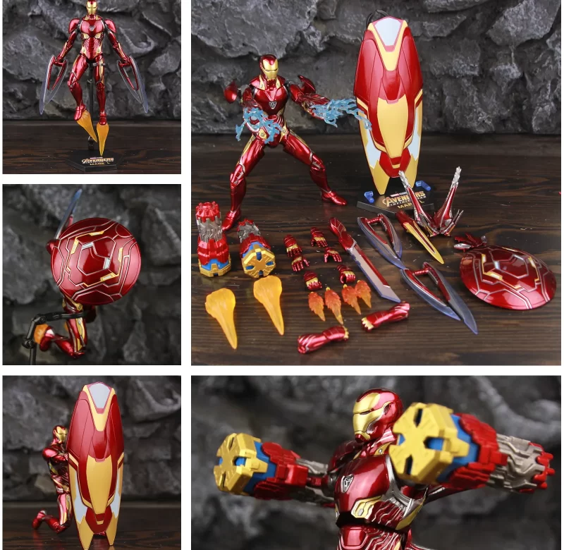 Iron Man sběratelská figurka s LED světly | akční figurka