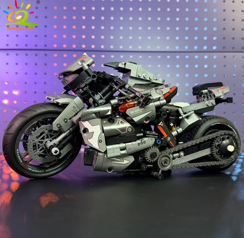 Technická stavebnice motorky pro děti a dospělé | styl lego