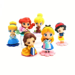 Figurky princezen – Alice z Říše divů, Ariel, Sněhurka, Belle a další