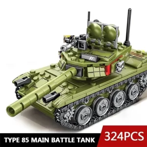 Stavební kostky tank WW2, vzdělávací hračka pro děti | styl lego