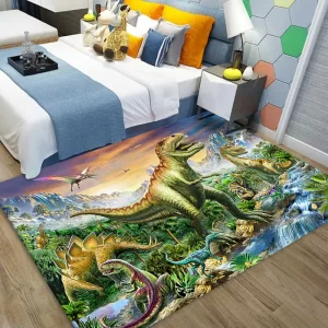Dětský koberec dinosaurus do dětského pokoje