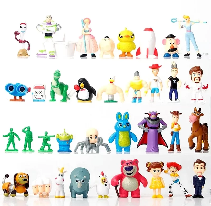 Toy Story Woody a Buzz Lightyear mini figurky 36 ks