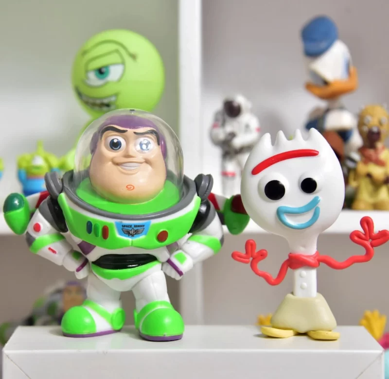 Buzz Lightyear a Forky figurky z Toy Story